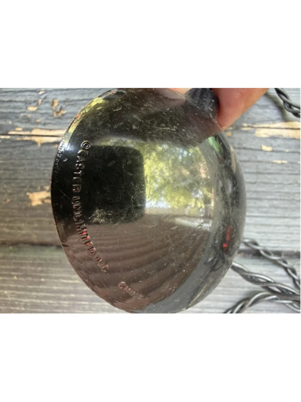 VTG EERIE EYES Spooky Blow Mold Halloween Easter Unlimited String Light 8 Foot